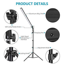 Carica l&#39;immagine nel visualizzatore di Gallery, Neewer Kit d’Illuminazione Luce 60 LED da Studio 2pz Bastone LED...