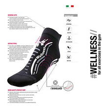 Carica l'immagine nel visualizzatore di Gallery, R-Evenge CALZA WELLNESS CALZARE M 38-41, Grigio Melange /Azzurro Glitter - Ilgrandebazar