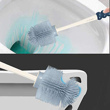 Carica l'immagine nel visualizzatore di Gallery, NJesBaa Scopini per WC con Porta scopino, Set di spazzole in Silicone...