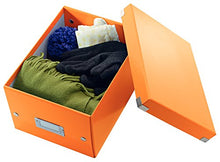Carica l'immagine nel visualizzatore di Gallery, Leitz Click &amp; Store Scatola A5 Formato Small, Cartone S, Arancia