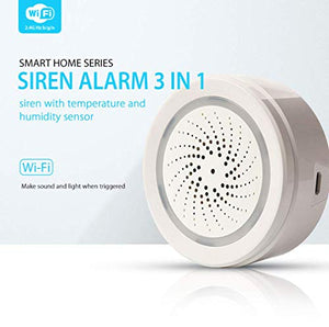 ECOOLBUY Smart WiFi Sensore di umidità della Temperatura Esterna per Interni... - Ilgrandebazar