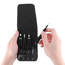 Carica l&#39;immagine nel visualizzatore di Gallery, GeekerChip Pinzette Per Sopracciglia(4 Pcs), Pinzetta Sopracciglia 4 Pack