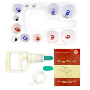 Coppettazione Cinese Cupping Terapia di DigHealth, 12 Coppette Sottovuoto... - Ilgrandebazar