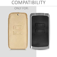 Carica l'immagine nel visualizzatore di Gallery, kwmobile Cover Copri-Chiave Compatibile con Renault 4 Tasti Smart Key oro