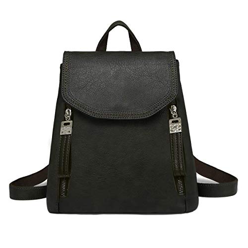 JOSEKO Zainetto Donna Pelle, Zaini da Borsa a Tracolla in pelle Nero
