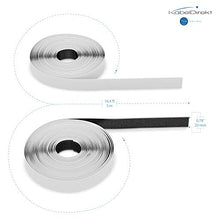 Carica l'immagine nel visualizzatore di Gallery, KabelDirekt - Nastro con Chiusura a Strappo Autoadesivo - 20 mm x 5 m -...