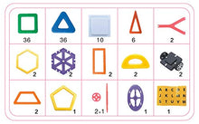 Carica l&#39;immagine nel visualizzatore di Gallery, Magnetico Costruzione Blocchi Bambini 108 Pezzi Giocattoli 108 pezzi - Ilgrandebazar
