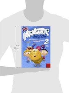 Monster english. Per diventare «mostri» in inglese. Con adesivi: 2