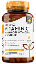 Carica l'immagine nel visualizzatore di Gallery, Vitamina C 1000mg con Bioflavonoidi e Rosa Canina - Fortificana e Rafforza...