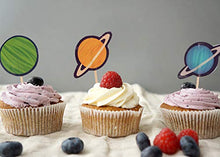 Carica l&#39;immagine nel visualizzatore di Gallery, Decorazioni per cupcake – Confezione da 200 decorazioni usa e getta, Spazio