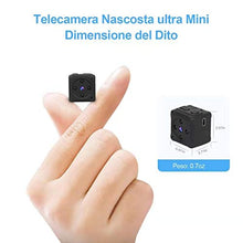 Carica l&#39;immagine nel visualizzatore di Gallery, Mini Telecamera Spia Nascosta,MHDYT Full HD 1080P Portatile Micro Spy mini - Ilgrandebazar