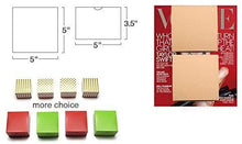 Carica l'immagine nel visualizzatore di Gallery, Switory Scatole Regalo 50pc con Coperchio 10x10x10cm, scatole Marrone