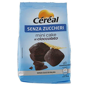 Céréal Mini Cake SENZA ZUCCHERO con Cioccolato UTZ, merendine dolci senza...