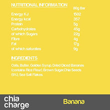 Carica l'immagine nel visualizzatore di Gallery, Chia Charge banana energia flapjacks - 20 x 80g barrette energetiche -...