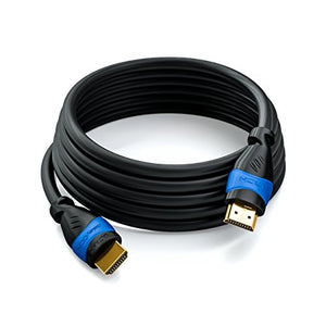deleyCON 10m Cavo HDMI Compatibile con 2.0a/b/1.4a - 4K 10 metri, Nero