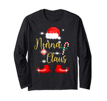 Carica l'immagine nel visualizzatore di Gallery, Nonna Claus Pigiama Famiglia Natale Regalo Divertente Donna Maglia a Manica