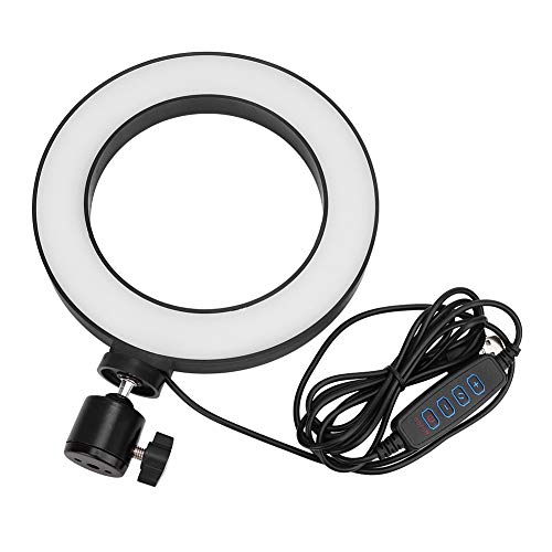 EBTOOLS Lampada da tavolo per trucco con anello fotografia, 6 pollici...