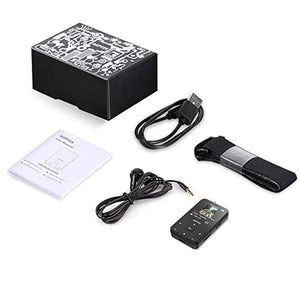 AGPTEK Lettore MP3 Bluetooth Corsa con Clip e Fascia Braccia Nero A58