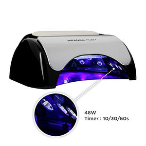 Kit Semipermanente Unghie Professionale  6 Smalti Primer Base Top Ruby