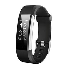 Carica l&#39;immagine nel visualizzatore di Gallery, endubro Cinturino per Fitness Tracker ID115 HR Plus &amp; Molti Altri Nero - Ilgrandebazar
