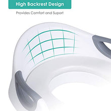 Carica l&#39;immagine nel visualizzatore di Gallery, BAMNY Riduttore per WC Bambini, Forma Ergonomica, Ergonomico Bianco