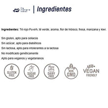 Carica l'immagine nel visualizzatore di Gallery, LA TETERA AZUL Pu Erh di tè rosso infuso frutta. Infuso dimagrante. Il tè...