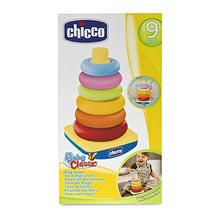 Carica l&#39;immagine nel visualizzatore di Gallery, Chicco - Gioco Torre degli Anelli, Dindolino, Impilabile, 6-36 Mesi blu