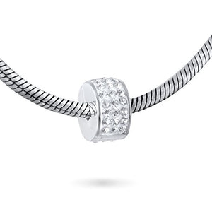 Andante-Stones Perlina distanziatore Bead Clip Stopper in argento massiccio... - Ilgrandebazar