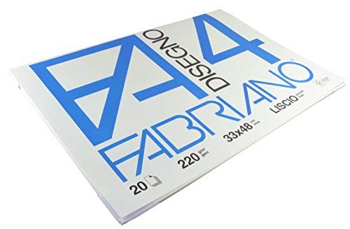 Fabriano F4 05200797, Album da Disegno, Formato 33 x 48 cm, Fogli 33 x 48 cm - Ilgrandebazar