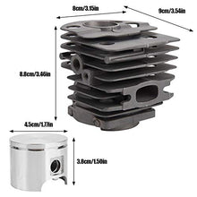 Carica l&#39;immagine nel visualizzatore di Gallery, Haofy Set pistone Cilindro 46MM per Husqvarna 50, 51, 55 Motore Rancher... - Ilgrandebazar