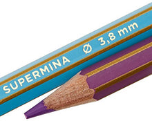 Carica l&#39;immagine nel visualizzatore di Gallery, GIOTTO Supermina - Astuccio da 36 Matite a Pastello Colorate, 3.8mm