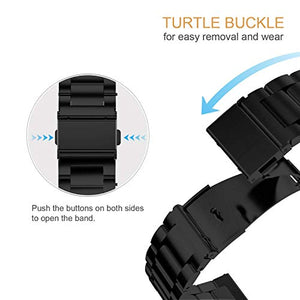 AHANGA Cinturino per Mi Band 4 Xiaomi 3 Cinturini Perlina Nero - Ilgrandebazar