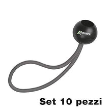 Carica l&#39;immagine nel visualizzatore di Gallery, Ribiland PRBCEARX10 Set 10 Attacchi a Sfera per Teloni, Multicolore