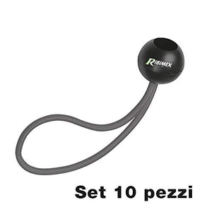 Ribiland PRBCEARX10 Set 10 Attacchi a Sfera per Teloni, Multicolore
