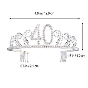 Rhinestone di cristallo Tiara compleanno Princess Crowns Pettini per... - Ilgrandebazar