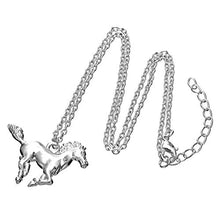 Carica l'immagine nel visualizzatore di Gallery, Little Pony Ciondolo Running Horse Collana per Ragazzi da Equitazione per... - Ilgrandebazar
