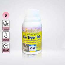 Carica l'immagine nel visualizzatore di Gallery, Sandokan Bio Tiger Tab - Larvicida in pastiglie effervescenti (50 pastiglie)