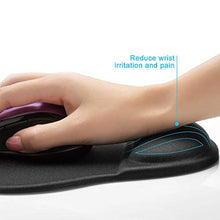 Carica l'immagine nel visualizzatore di Gallery, aovowog Tappetino Mouse con Poggiapolsi al Gel, Pad Ergonomico Base in...