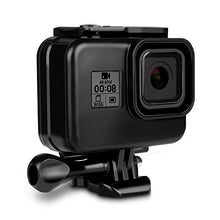 Carica l'immagine nel visualizzatore di Gallery, Custodia Protettiva Impermeabile impermeabile nera (GoPro Hero 8)