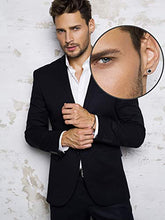 Carica l&#39;immagine nel visualizzatore di Gallery, 12 Paia Orecchino a Bottone in Acciaio Inossidabile Zirconia Piercing ad... - Ilgrandebazar