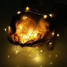 Carica l&#39;immagine nel visualizzatore di Gallery, Vicloon Luce Bottiglia,12 Pezzi Luci per Bottiglie 2 M 20 Micro LEDs Bianco A