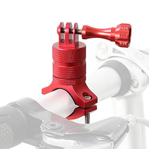 Hensych - Supporto da bicicletta in lega di alluminio, supporto per Rosso