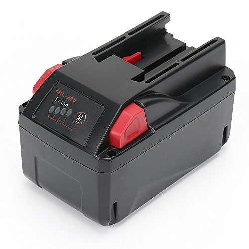 REEXBON Milwaukee 28V 3.0Ah Li-ion Batteria di Ricambio per