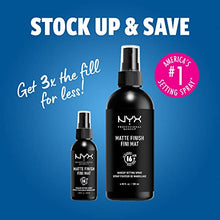 Carica l'immagine nel visualizzatore di Gallery, NYX Professional Makeup Setting Spray, Formula fissante leggera a lunga tenuta, Finish matte, 60 ml