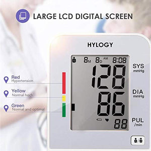 HYLOGY Misuratore di Pressione, Pressione da Braccio Digitale,...