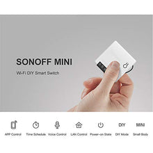 Carica l'immagine nel visualizzatore di Gallery, Sonoff Mini 3PCS Interruttore WiFi Fai-da-Te Smart Switch Piccolo Corpo 3