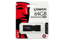 Carica l&#39;immagine nel visualizzatore di Gallery, Kingston DataTraveler 100 G3-DT100G3/64GB USB 3.0, 3.1 PenDrive, 64 GB, 64 GB - Ilgrandebazar