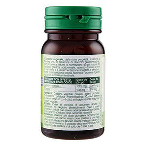 L'Angelica Carbone Vegetale, 75 compresse, Totale: 45 gr
