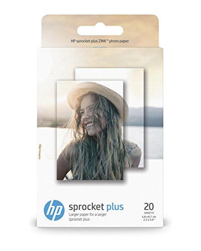 HP 2LY72A Sprocket Plus Photo Paper per Stampe di Elevato Effetto,... - Ilgrandebazar