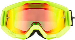 100% Maschera MTB Strata Mercury Schermo Specchio Rosso Multicolore - Ilgrandebazar